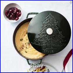 Staub Enameled Cast Iron Pine Tree Braiser, 2.5-Qt Staub Enameled Cast Iron Pine Tree Braiser, 2.5-Qt