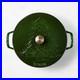 Staub Pine Tree Braiser 2.5 Qt Cast Iron Basil Brass Knob France