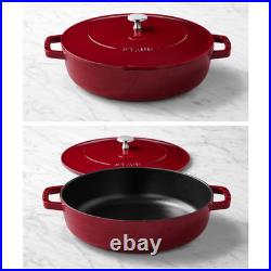 Staub x Smitten Kitchen 4 Qt Cast Iron Braiser with Lid Made in France Colors Staub x Smitten Kitchen 4 Qt Cast Iron Braiser with Lid Made in France Colors