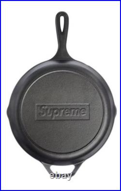 Supreme SS22 Lodge 10 Cast Iron Skillet Black Brand New DS