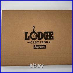 Supreme SS22 Lodge 10 Cast Iron Skillet Black Brand New DS