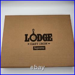 Supreme SS22 Lodge 10 Cast Iron Skillet Black Brand New DS