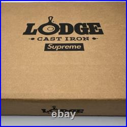 Supreme SS22 Lodge 10 Cast Iron Skillet Black Brand New DS
