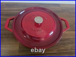 Swiss Diamond Cast Iron 6 Qt. Ruby Red