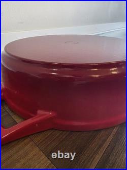 Swiss Diamond Cast Iron 6 Qt. Ruby Red