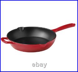 The 5-Piece Enamel Cast Iron Set, Better Sealing of The Pot Body, Red Color Set
