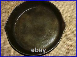 The Forgotten Foundry, #8 Cast Iron Skillet, From Florence ALA. Hamburger Logo