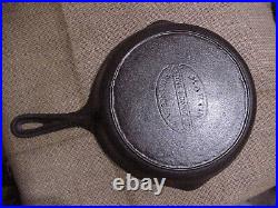 The Forgotten Foundry, #8 Cast Iron Skillet, From Florence ALA. Hamburger Logo