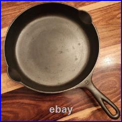 The Griswold MFG Co. Fully Marked Victor Cast Iron Skillet #9, 723, EPU