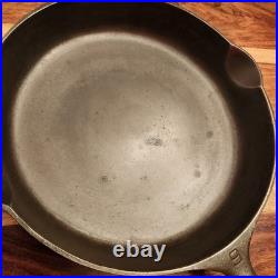 The Griswold MFG Co. Fully Marked Victor Cast Iron Skillet #9, 723, EPU