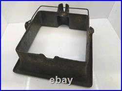 The Wagner M'F'G CO. Sidney O Square Cast Iron Waffle Maker 1910 With Base