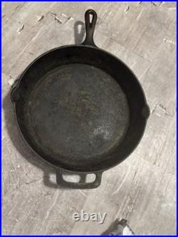 This is a Mainstays 12 1/2 Inch Cast Iron Skillet. It is designed for versatile