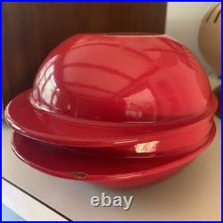 Timo Sarpaneva ENAMELED CAST IRON SATURNUS CASSEROLE BY ROSENLEW