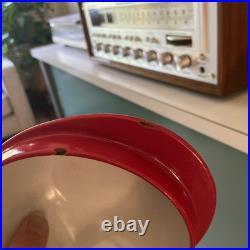 Timo Sarpaneva ENAMELED CAST IRON SATURNUS CASSEROLE BY ROSENLEW