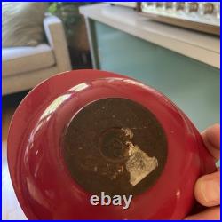 Timo Sarpaneva ENAMELED CAST IRON SATURNUS CASSEROLE BY ROSENLEW