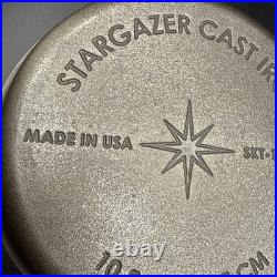 Top Quality Cast Iron STARGAZER SKILLET 10.5 Smooth Surface USA Made Durable
