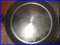 UNMARKED GRISWOLD CAST IRON SKILLET No 14 15 1/4 DIAMETER