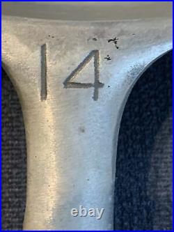 UNSEASONED Vintage #14 Griswold Cast Iron Skillet Pan LARGE LOGO 15 1/4 NICE