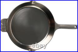 Un-seasoned Modern Heirloom Mirror Polished Cast Iron Skillet Pan 12 2.7 Wall