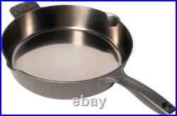 Un-seasoned Modern Heirloom Mirror Polished Cast Iron Skillet Pan 12 2.7 Wall