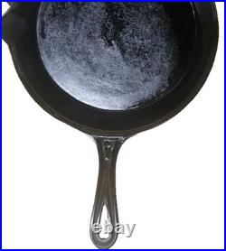 Unknown Gate Marked Fancy Handle #7 Cast Iron Skillet with Heat Ring RESTORED