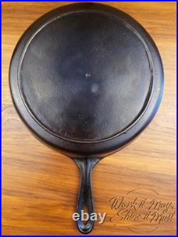 Unmarked #8 (Southern Mystery Skillet) Cast Iron Skillet/Heat Ring Restored