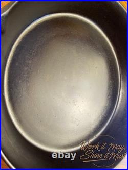 Unmarked #8 (Southern Mystery Skillet) Cast Iron Skillet/Heat Ring Restored