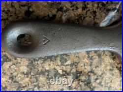 Unmarked Antique Wagner 11 Cast Iron Chicken Fryer withLid Restored Seasoned