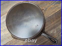 Unmarked Favorite #10, 11-1/4 Cast Iron Skillet, Restored