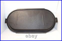 Unmarked No. 8B Long/Deep Griddle Late 1890-1910