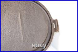 Unmarked No. 8B Long/Deep Griddle Late 1890-1910