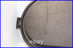 Unmarked No. 8B Long/Deep Griddle Late 1890-1910