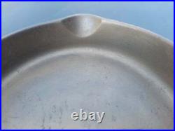 Unmarked Wagner 14 A #12 Cast Iron Skillet without USA Slight Wobble RESTORED