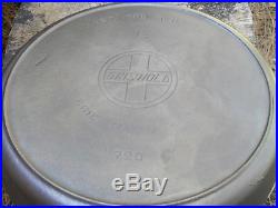 VERY RARE Griswold 13 Cast Iron Skillet 720 Vintage Cookware