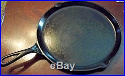 VINTAGE #109 Griswold Skillet Griddle, 202, Smoke Ring, LargeLogo, Slant