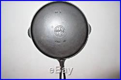 VINTAGE 1940's GRISWOLD MATCHING STYLE SKILLET SET-SIZES 3,4,5,6,7,8,9 (Ex. Cond)