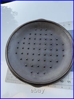 VINTAGE CAST IRON #10 DO STAMP 12 DUTCH OVEN withSELF BASTING COVER Made In USA