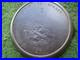 VINTAGE GRISWOLD # 8 LARGE SLANT LOGO MARKED 704 E CAST IRON SKILLET withHR