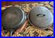 VINTAGE GRISWOLD #9 Cast Iron Skillet 469 C with Self Basting Lid