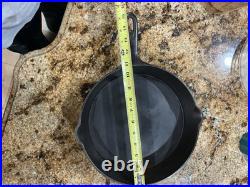 VTG Cast Iron Skillet Unmarked Marrietta 8 Early Heat Ring 5lb