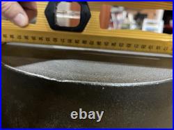 VTG Cast Iron Skillet Unmarked Marrietta 8 Early Heat Ring 5lb