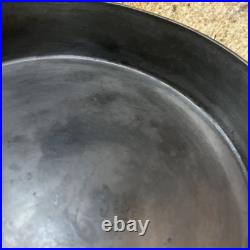 VTG Cast Iron Skillet Unmarked Marrietta 8 Early Heat Ring 5lb