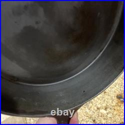 VTG Cast Iron Skillet Unmarked Marrietta 8 Early Heat Ring 5lb