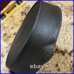 VTG Cast Iron Skillet Unmarked Marrietta 8 Early Heat Ring 5lb