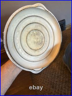 VTG GRISWOLD CAST IRON No 8 SKILLET With SELF BASTING Cover see Desc