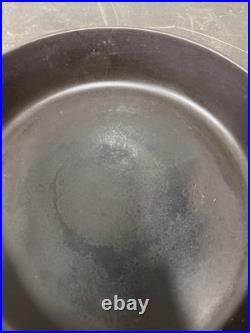 VTG Griswold ERIE #9 Slant Logo Cast Iron Skillet 710 X Heat Ring