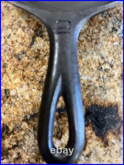 VTG Griswold No. 2 Cast Iron Skillet Erie PA 703 Large Logo Read