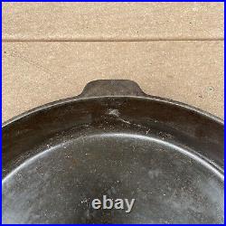 VTG Griswold / Wagner #14 / 15 1/4 Cast Iron Skillet Heat Ring /needs seasoning