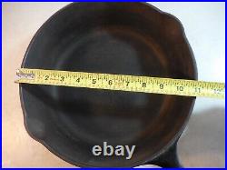 VTG Hammered Cast Iron 11 DEEP CHICKEN FRYER Skillet & Lid UNMARKED