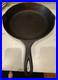 VTG Wagner Ware #10 Cast Iron Skillet 1060 A 12 Inch Skillet 1060A NICE